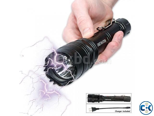 10-Million-Volt Stun Gun Flashlight large image 0