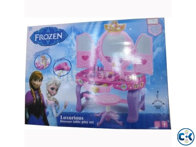 Kids dressing table toy with music large image 0