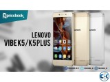 Lenovo vibe k5 plus INTACT box with 1year service warranty