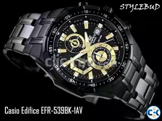 CASIO EDIFICE EFR 538BK large image 0