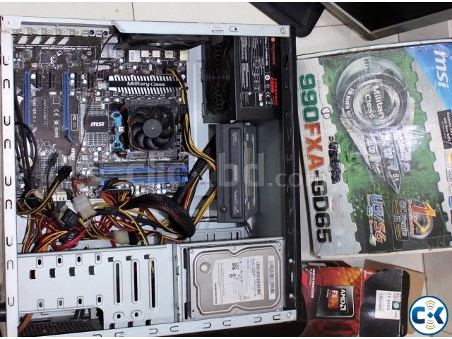 Processor AMD FX-8350 Motherboard AMD MSI 990FXA GD65 large image 0