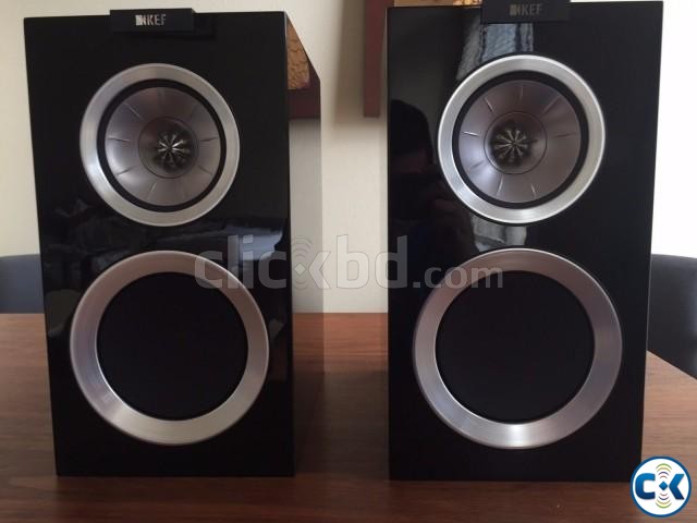 KEF-R300-piano monitor Speakers. large image 0