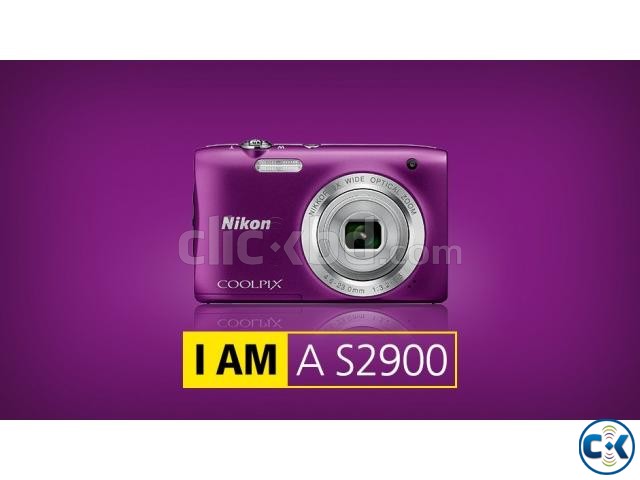 Nikon Coolpix S2900 20MP 5x Zoom Compact Digital Camera large image 0