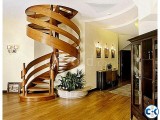 Small image 1 of 5 for WOODEN STAIR DESIGN CONSTRUCTION 1 | ClickBD