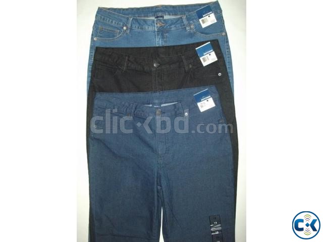 Ladies Denim Pant Stock Lot large image 0