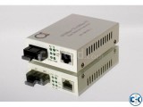 Fast Ethernet fiber optical media converter