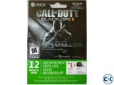 12 Month Xbox Live Gold Membership 1 month free bonus 