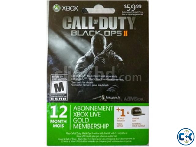 12 Month Xbox Live Gold Membership 1 month free bonus  large image 0