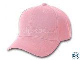 Pink color cap