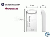 Transcend JetFlash 710 Silver Plating