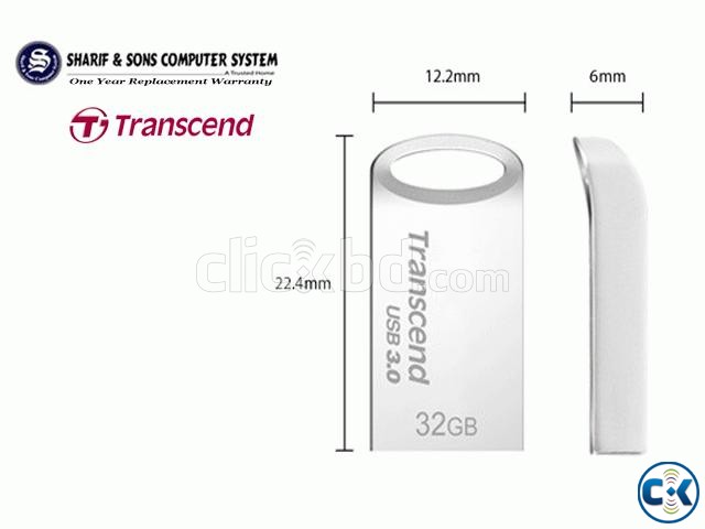 Transcend JetFlash 710 Silver Plating large image 0