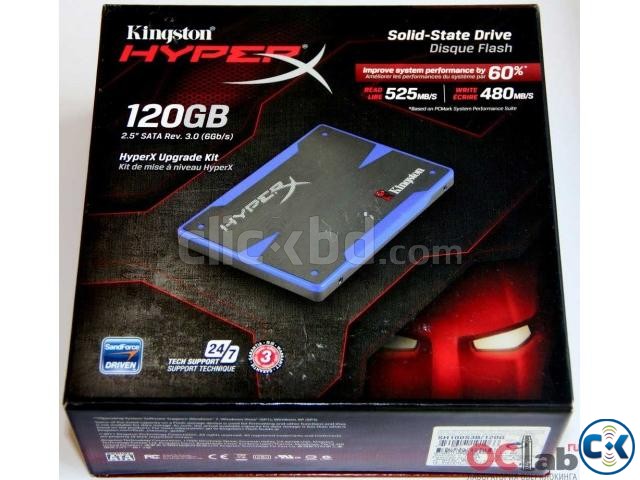 Kingston HyperX SH100S3B 120G 2.5 120GB SATA III MLC SSD large image 0