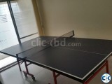 Table Tennis Net 2 Bat 