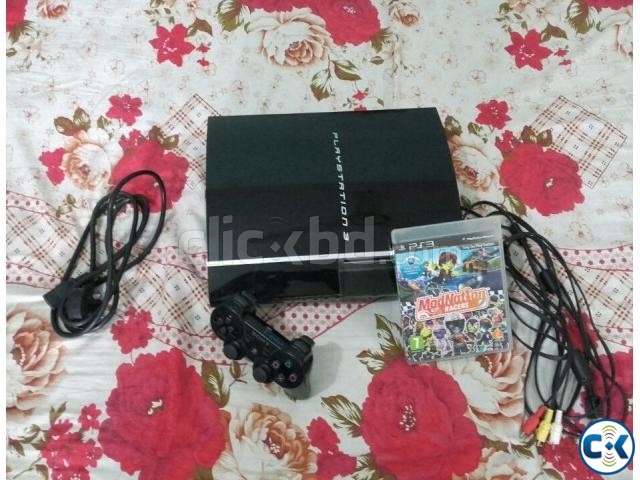 Playstation 3 40GB with ModNation Racers large image 0