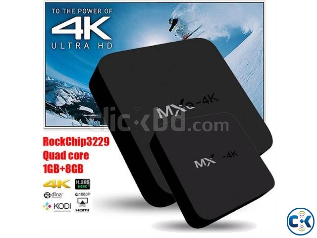 MXQ-4K Android 4.4 Quad Core Smart TV Box large image 0