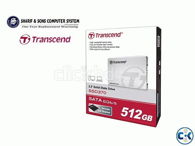 Transcend SATA III 6Gb s SSD 370 370S Premium MLC Aluminu large image 0