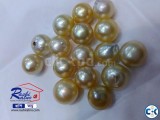 Natural Golden Sea Pearl Stone