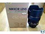 Nikon 35mm f 14G Lens