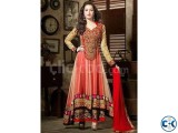 Anarkali Ladies georgette Embroidered Dress