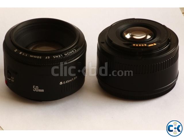 CANON EF 50mm f 1.8 II with box large image 0