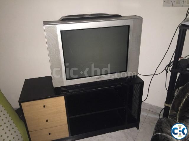 Sony 29 CRT tv with stand from dubai large image 0