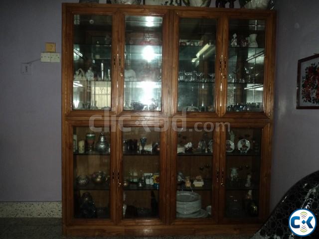 Pure Shegun Kaath Drawing Room Showcase Wardrobe  large image 0
