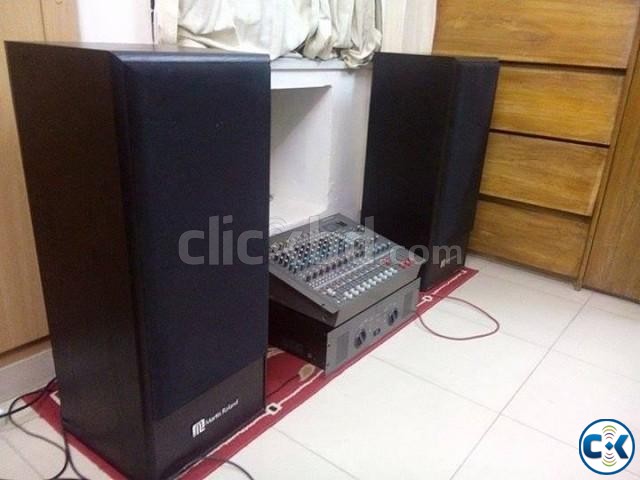 Roland Martin Speakers with Sony power amplifier for sell large image 0