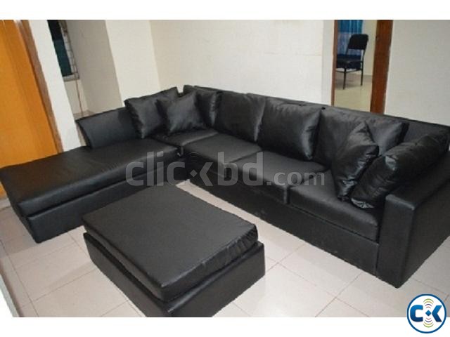 brand new great design sofa set with artifaciall leather rex large image 0