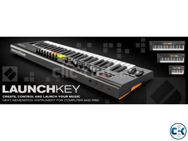 Novation Launchkey 49 49-key USB iOS MIDI Keyboard Controll large image 0