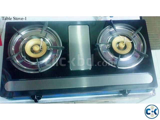 Brand New 2 burner Auto Gas Stove From Italy. large image 0