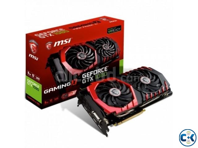 MSI GEFORCE GTX 1080 Gaming X 8GB Graphics Card large image 0