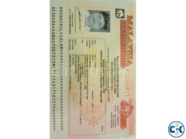 Malaysia Business Work Visa large image 0