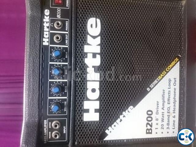 Hartke B200 Amp. Fernandes Bass. 01953946807. large image 0