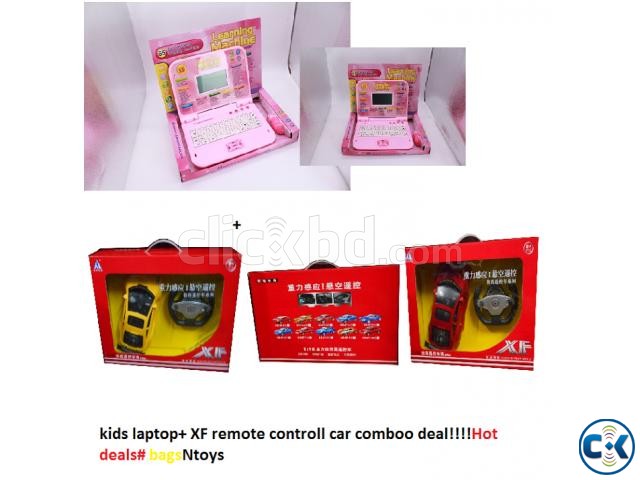 kids laptop XF remote control car large image 0