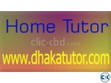 Female tutor in Banani 01734880009