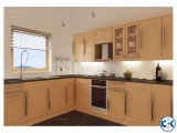 Kitchen Cabinet with Decoration BDKC