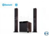 F D T-400X Elegant Wooden Cabinet Tower Bluetooth TV Speaker