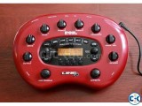 Line 6 Pod xt guitar processor with padel board