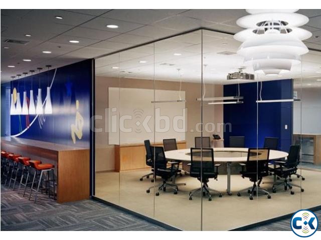 Office interior decoration large image 0