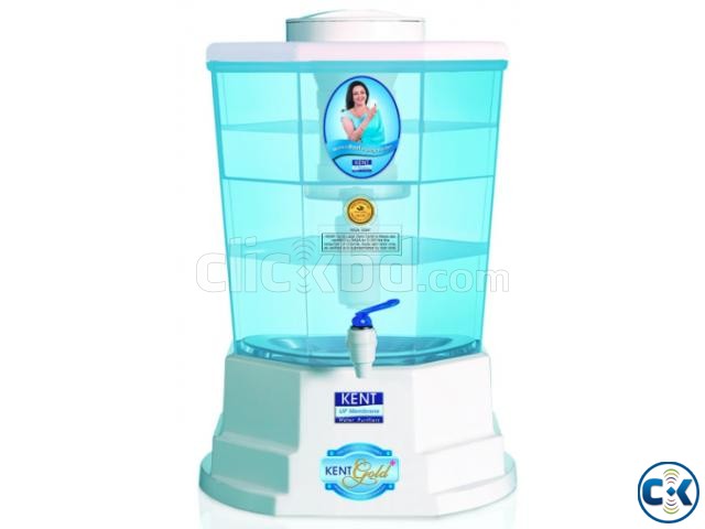 Kent 20L Gold Plus Gravity Based Water Purifier - White large image 0