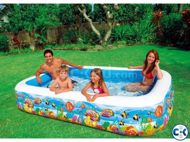 INFLATABLE FAMILY BATH TUB large image 0