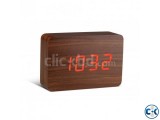 WOODEN TABLE DIGITAL CLOCK