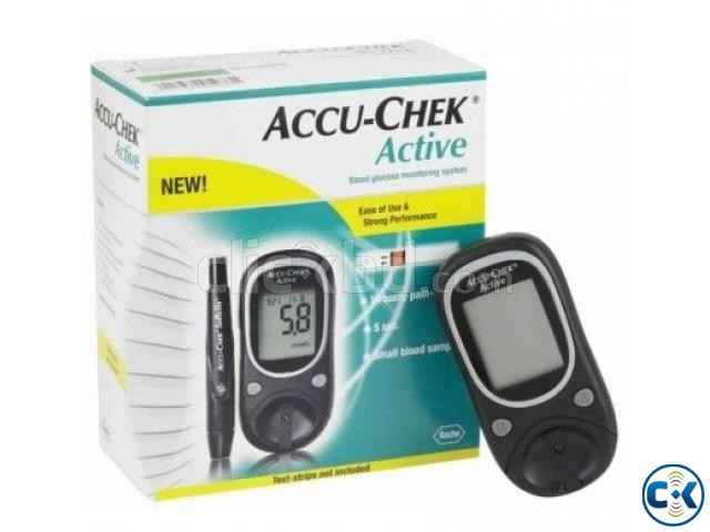 ACCU-CHEK ACTIVE BLOOD GLUCOSE TEST METER large image 0