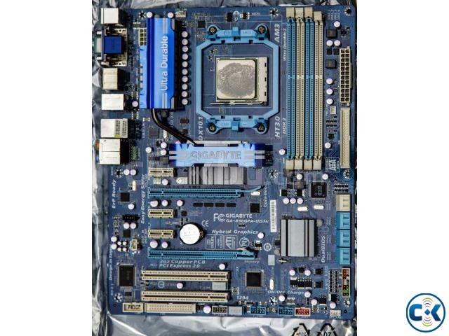 Gigabyte 890gpa-ud3h AMDx4 RAM 8GB large image 0