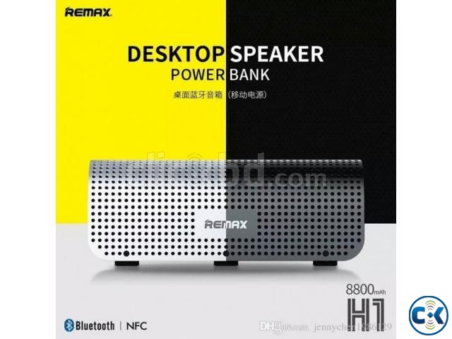 ORIGINAL REMAX RB-H1 POWER BANK BLUETOOTH SPEAKER large image 0