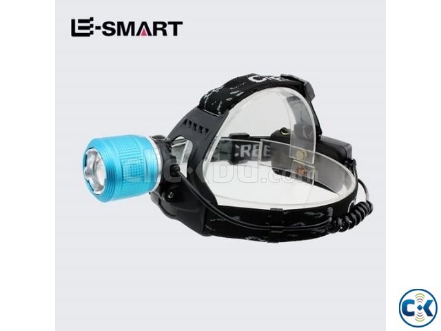 DUAL LIGHT SOURCE ZOOM RECHARGABLE HEADLAMP large image 0