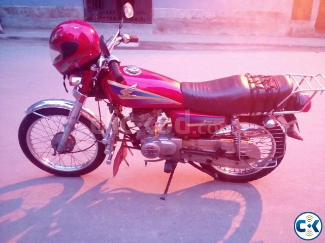 Honda CG 125 PAK JAP COLER - RED large image 0