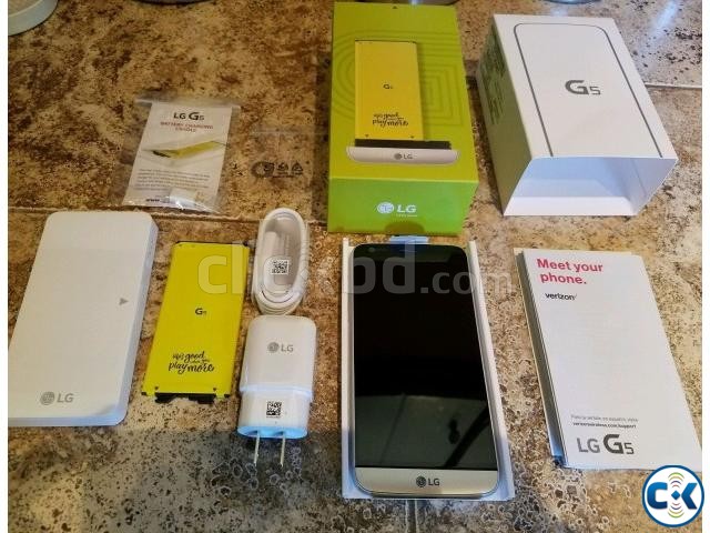 LG G5 Silver 32GB Smartphone. large image 0