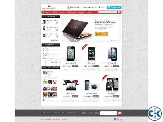 Low Cost Website Design by tech house large image 0