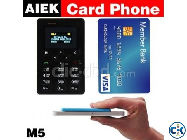 Small and Stylish Card phone large image 0